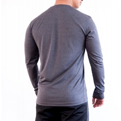 Yala Wears Grey Men's Long Sleeve Tee