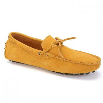 Fashion Men's Loafers Driving Moccasins Soft Suede Leather Penny Flats Casual Walking Work Party Club Shoes