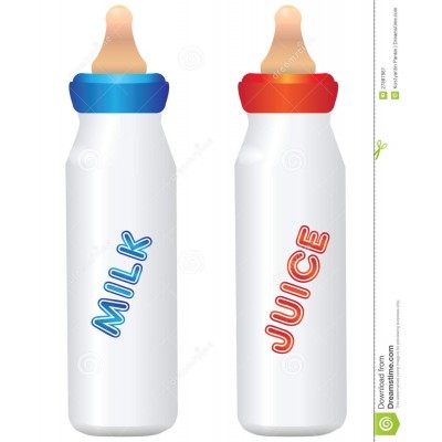 Milk bottel for small baby with Nipple