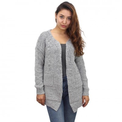 Grey Woolen Outer For Women