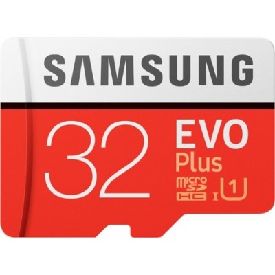 Samsung Evo Plus 32GB MicroSD HC Class 10 UHS-1 80mb/s Mobile Memory Card 32G MB-MC32D