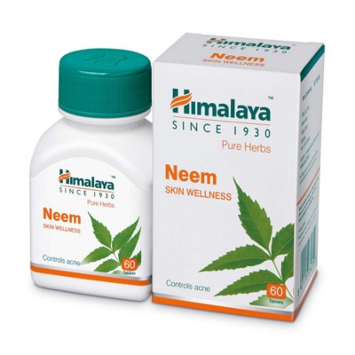 Himalaya Wellness Pure Herbs Neem Skin Wellness - 60 Tablets