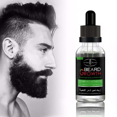 Guarantee Grow Beard Best Shiny Beard Oil Unscented for Men, Moisturizes Skin, Softens Grow Beard - Mustache, Helps Itchiness and Dryness for Facial Hair 100% All Natural Organic and Organic