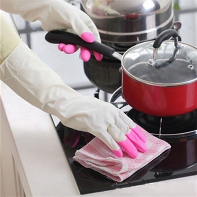 Waterproof Warm Washing And Cleaning Gloves With Fur Inside