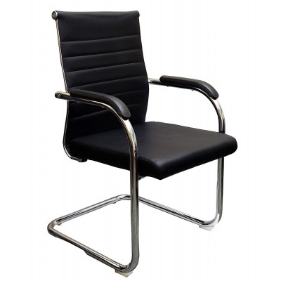 GTB BT-302 Octave Office Executive Visitor Chair in Black