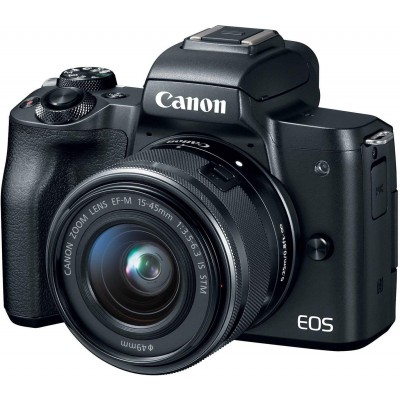 Canon EOS M50 Mirrorless Camera Body With 15-45mm Lens