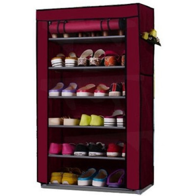 6 Layers Shoe Rack Portable and Folding